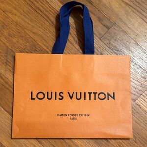 Louis Vuitton Orange and Blue Tote new